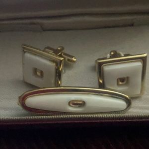 Men’s Tie Clasp and Cuff Links